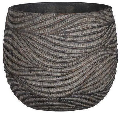 ÜMBRISPOTT MICA DECORATIONS HENDRICK Ø21,5X19CM PRUUN