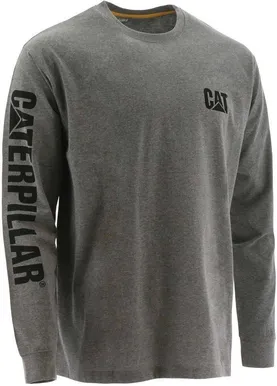 T-SÄRK PIKKADE VARRUKATEGA CAT MEESTE HEATHER GREY L