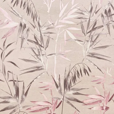 TAPEET ARTHOUSE BAMBOO LEAVES PINK 0,53X10,05M