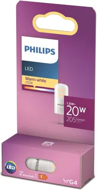 LED LAMP PHILIPS 1,8W G4 2700K 205LM