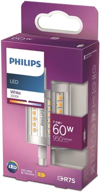 LED LAMP PHILIPS 7,5W R7S 3000K 950LM