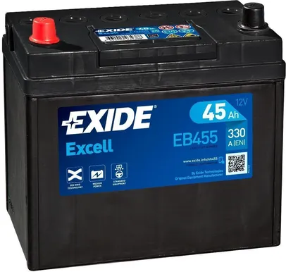 AUTOAKU EXIDE EXCELL 45AH 330A 237X127X227MM