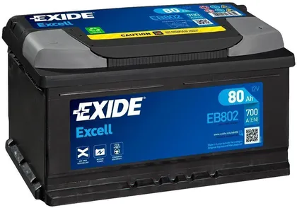 AUTOAKU EXIDE EXCELL 80AH 700A 315X175X175MM