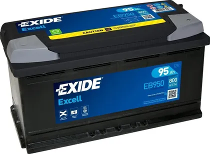 AUTOAKU EXIDE EXCELL 95AH 800A 353X175X190MM