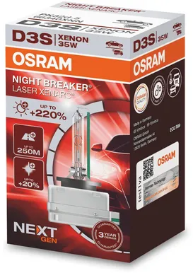 KSENOONLAMP OSRAM D3S XENARC NIGHT BREAKER LASER +220% 1TK