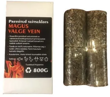 SUITSUKLOTS DREAMFIRE PRESSITUD MAGUS VALGE VEIN 800G