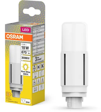 LED LAMP OSRAM 7,5W EM 830 G24D  