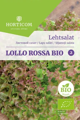 SEEMNED HORTICOM LEHTSALAT LOLLO ROSSA BIO 2G