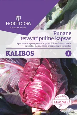 SEEMNED HORTICOM PUNANE TERAVATIPULINE KAPSAS KALIBOS 50TK