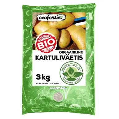 KARTULIVÄETIS ECOFERSTIS ORGAANILINE 3KG
