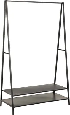 RIIDENAGI SELJE 105X50XH170CM MUST