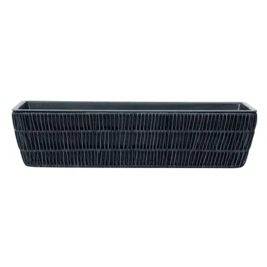 LILLEKAST WICKER 60X19XH15CM MUST