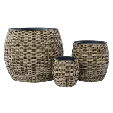 LILLEPOTT WICKER D20XH20CM HELEPRUUN