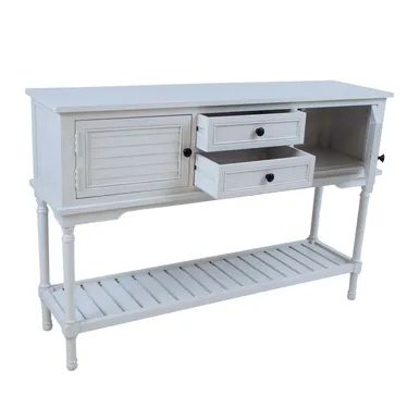 ABILAUD MELDON 120X33XH81CM VALGE