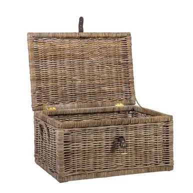 KORV KLAY KAANEGA 76X53XH36CM NATURAALNE ROTANG