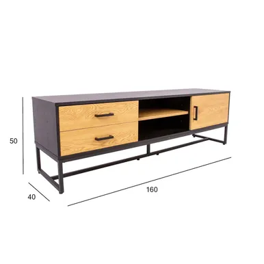 TV-LAUD AMSTERDAM 160X40XH50CM TAMM/MUST