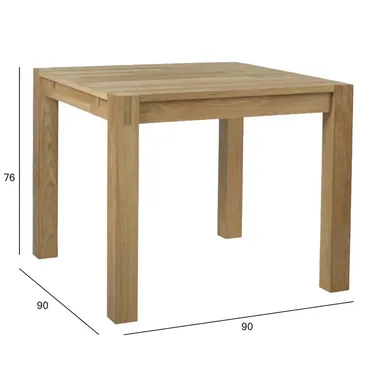 SÖÖGILAUD CHICAGO NEW 90X90XH76CM TAMM