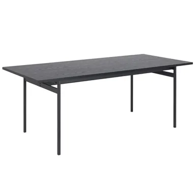 SÖÖGILAUD ANGUS 200X90XH74CM, MUST