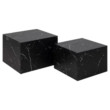 DIIVANILAUAD 2TK DICE 58X58XH40CM, MUST