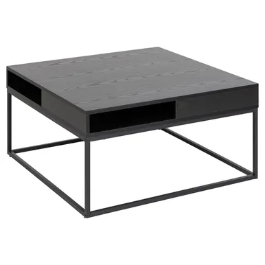 DIIVANILAUD WILLFORD 80X80XH40CM, MUST