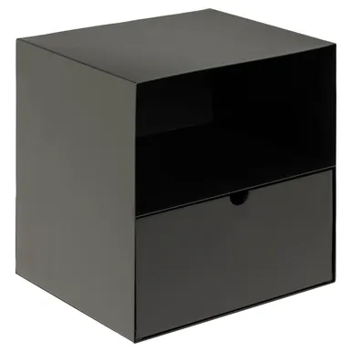 ÖÖKAPP JOLIET 30X25XH30CM, MUST