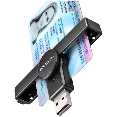 ID-KAARDI LUGEJA AXAGON KOKKUPANDAV, USB-A