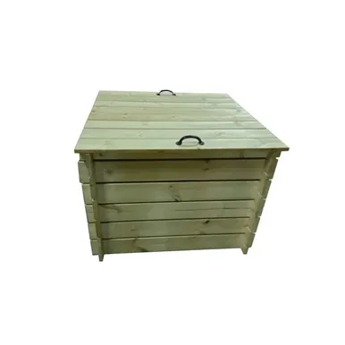 KOMPOSTIKAST KAANEGA 100X100X73CM ROHELINE