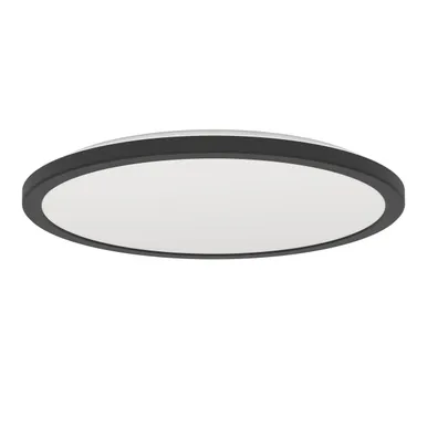 PLAFOON EGLO ROVITO-R IP44 2700-6500K 39CM PULT MUST