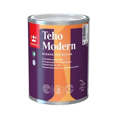 PUITFASSAADIVÄRV TEHO MODERN A 0,9L POOLLÄIKIV
