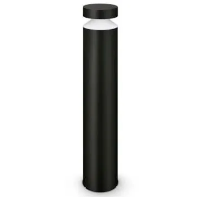 VÄLISVALGUSTI PHILIPS LAVEN POST 6W 2700K MUST