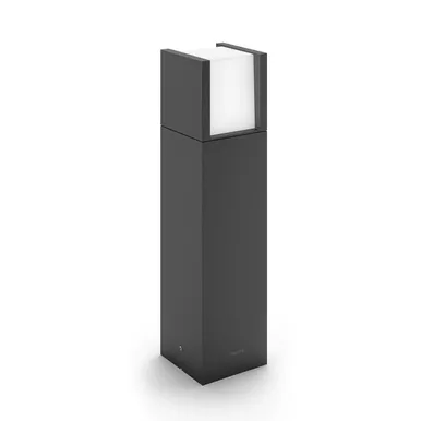 VÄLISVALGUSTI PHILIPS ARBOUR VÄIKE POST 3,8W 2700K ANTRATSIIT