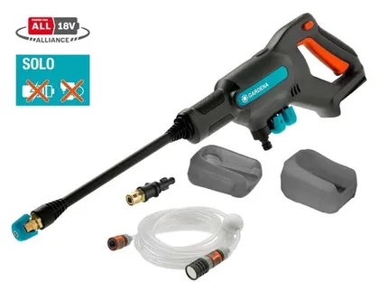 SURVEPESUR GARDENA AQUACLEAN 24/18V P4A, ILMA AKU JA LAADIJATA