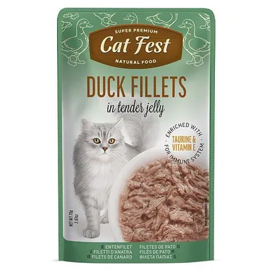 MÄRGTOIT KASSIDELE CATFEST PART ŽELEES 12X70G