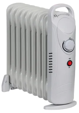 ÕLIRADIAATOR 9 RIBI 900W VALGE