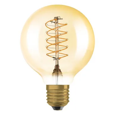 LED LAMP OSRAM GLOBE 80 4,8W E27 420LM 2200K KULDNE 2TK