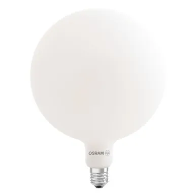 LED LAMP OSRAM BIG GLOBE 200 7,3W E27 806LM 2700K VALGE