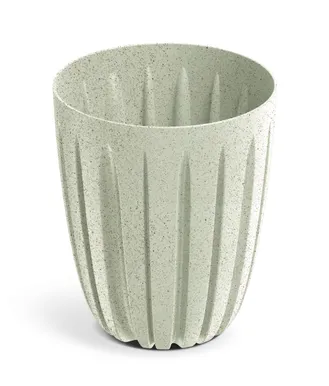 LILLEPOTT PROSPERPLAST WARIO ECO WOOD Ø13,7CM VALGE