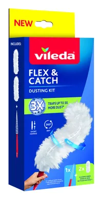 TOLMUHARI VILEDA FLEX & CATCH LÜHIKESE VARREGA