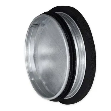 VENTILATSIOONI ISOLEERITUD OTSAKORGID EUROPLAST Ø125MM