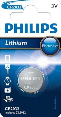 PATAREI PHILIPS LITHIUM CR2032