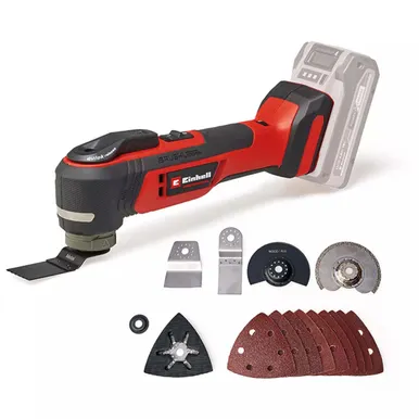 AKUUNIVERSAALTÖÖRIIST EINHELL TP-MG 18 LI BL-SOLO AKU JA LAADIJATA