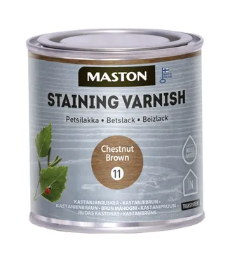 PEITSLAKK MASTON 11 KASTANIPRUUN 250ML
