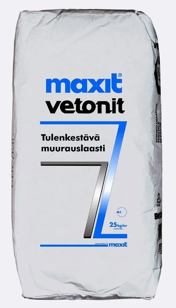 MÜÜRISEGU TULEKINDEL 25KG