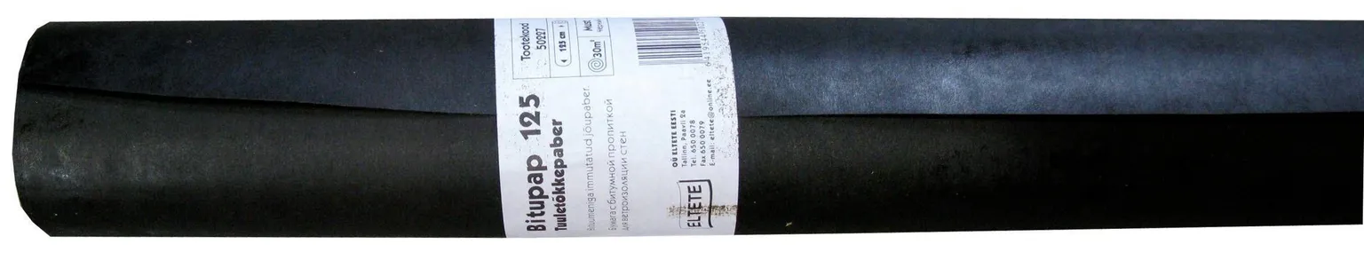 BITUUMENPABER BITUPAP 1,25X24M 30M²
