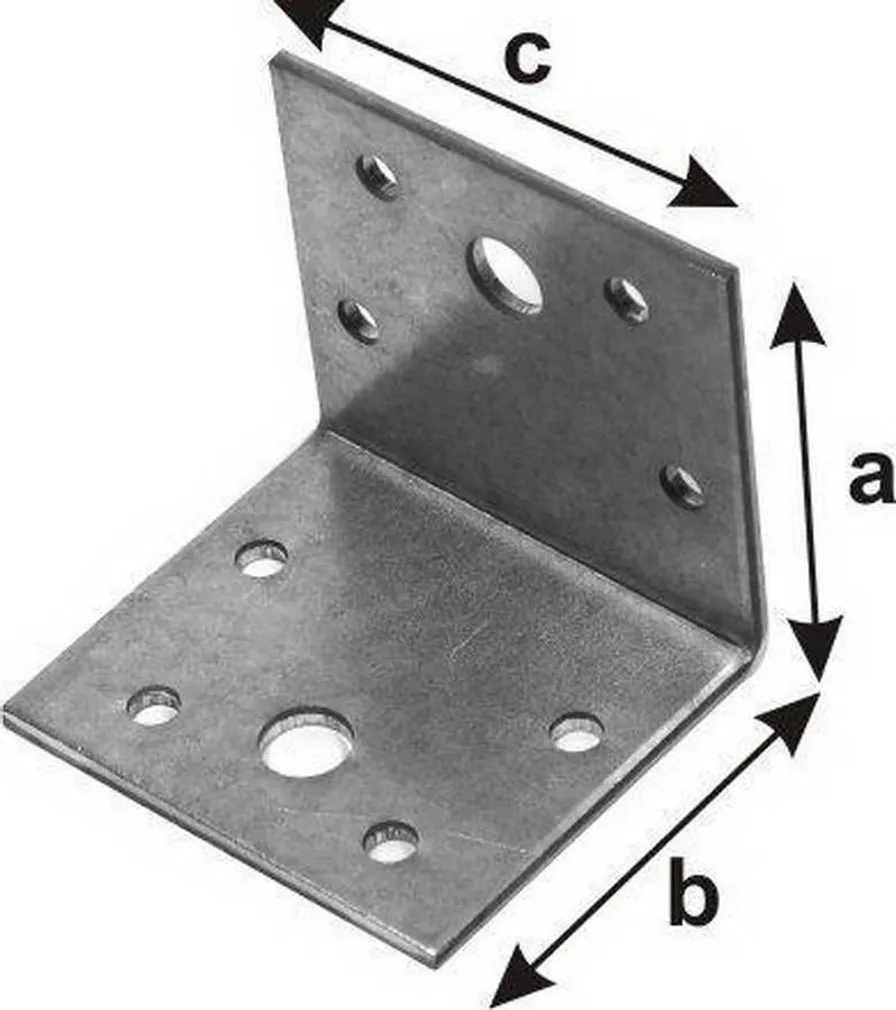 NAELUTUSNURK ARRAS 65X65X55X2.0 ZN