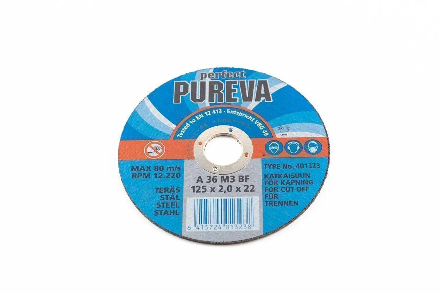 LÕIKEKETAS 125X2,0X22 PERFECT MET. PURE