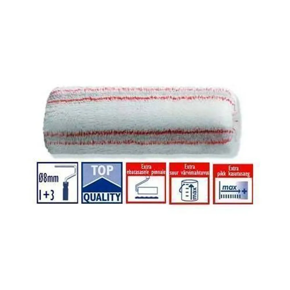 VÄRVIRULL PUNANE TRIIP 58MM L25CM K20MM