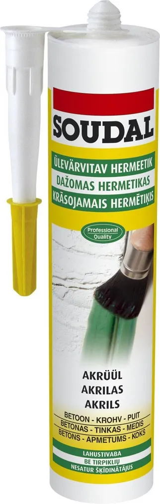 AKRÜÜLHERMEETIK 310ML HALL VÄRVITAV