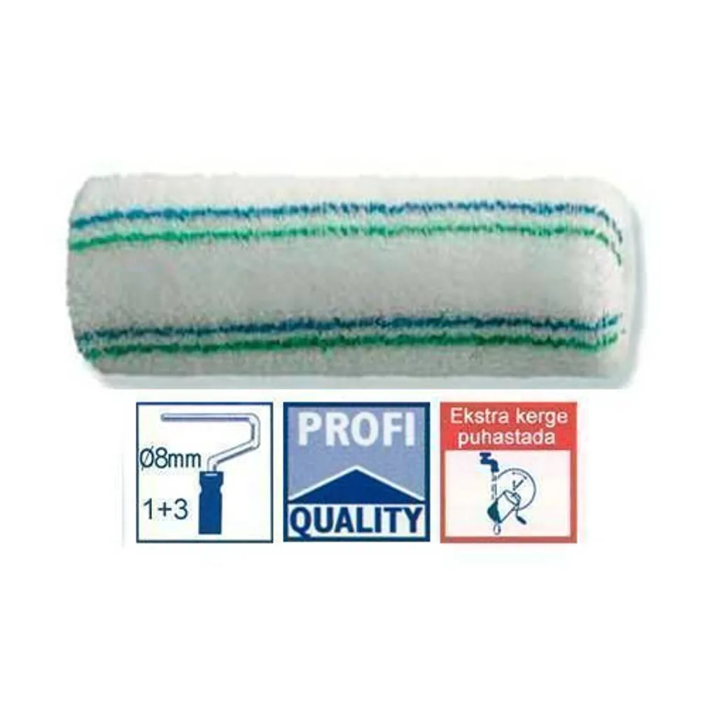 VÄRVIRULL ROHEKAS-SININE TRIIP 47MM L25CM K16MM