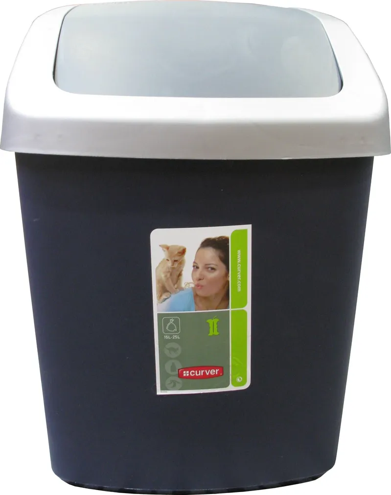 PRÜGIKAST 15L KIIKUVA KAANEGA HÕBE/MUST